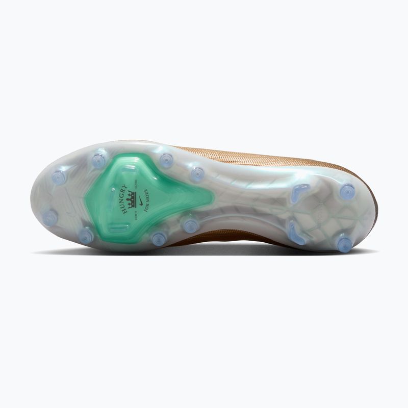 Încălțăminte de fotbal pentru bărbați Nike Mercurial Superfly 11 Elite "Kylian Mbappé" metallic gold/green glow 4