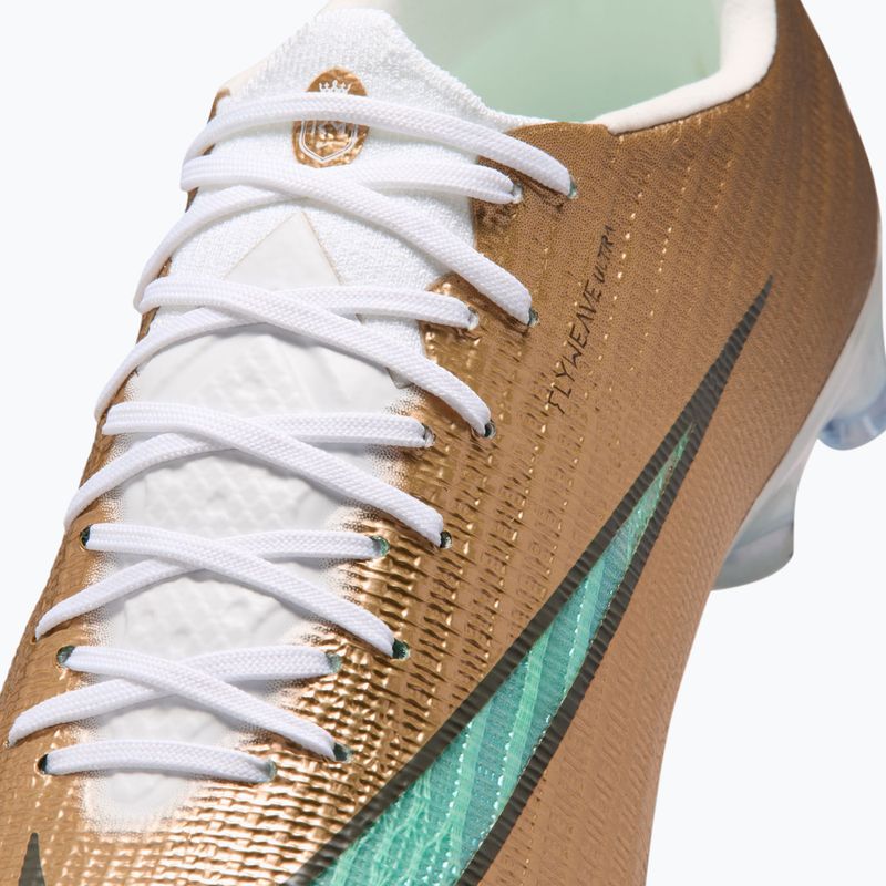 Încălțăminte de fotbal pentru bărbați Nike Mercurial Superfly 11 Elite "Kylian Mbappé" metallic gold/green glow 6