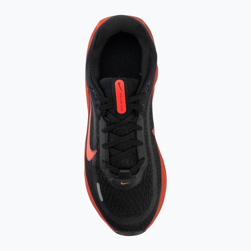 Pantofi de alergare Nike Stellar Ride negru/gri rece/roșu universitar/orbită roșie 5