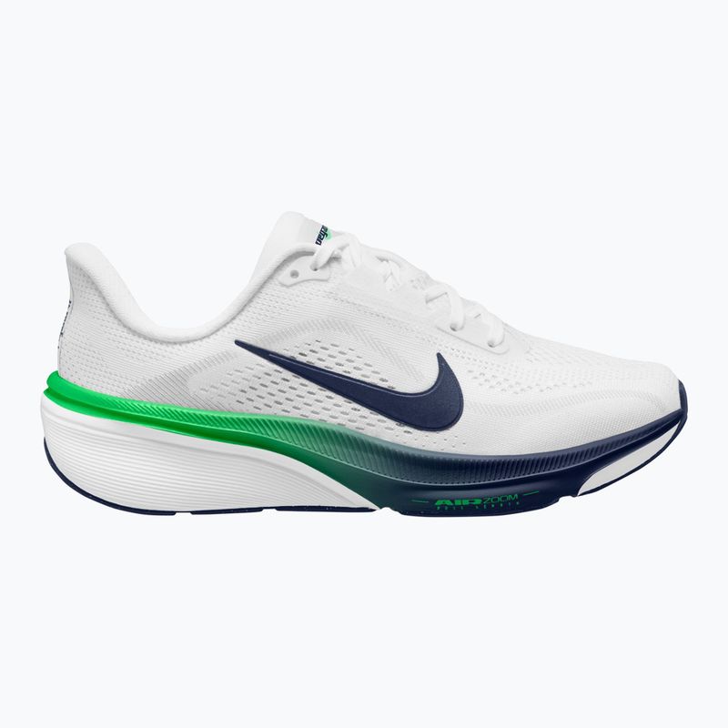 Pantofi de alergare Nike Pegasus 42 alb/verdele scânteietor/marină de miezul nopții 8