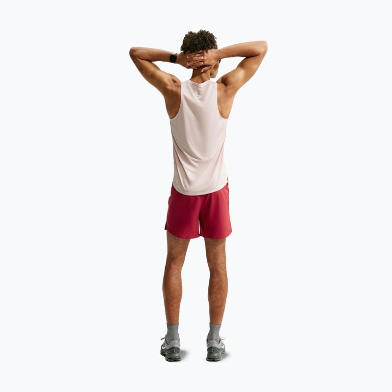 Pantaloni scurți bărbați Nike Stride Dri-Fit Brief-Lined 5" tough red 3
