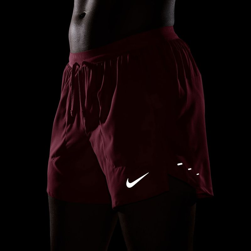 Pantaloni scurți bărbați Nike Stride Dri-Fit Brief-Lined 5" tough red 7