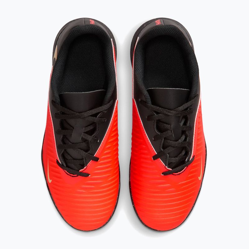 Încălțăminte de fotbal pentru copii Nike Jr. Phantom 6 Low Club Bright Crimson/Bright Crimson/Black 3