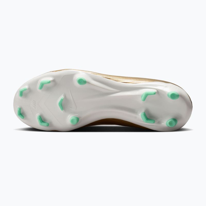Încălțăminte de fotbal pentru copii Nike Jr. Mercurial Superfly 11 Academy "Kylian Mbappé" metallic gold/green glow 3