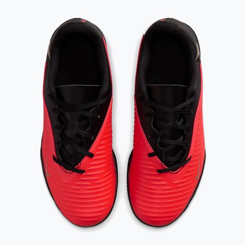 Încălțăminte de fotbal pentru copii Nike Jr. Phantom 6 Low Club Bright Crimson/Bright Crimson/Black 3