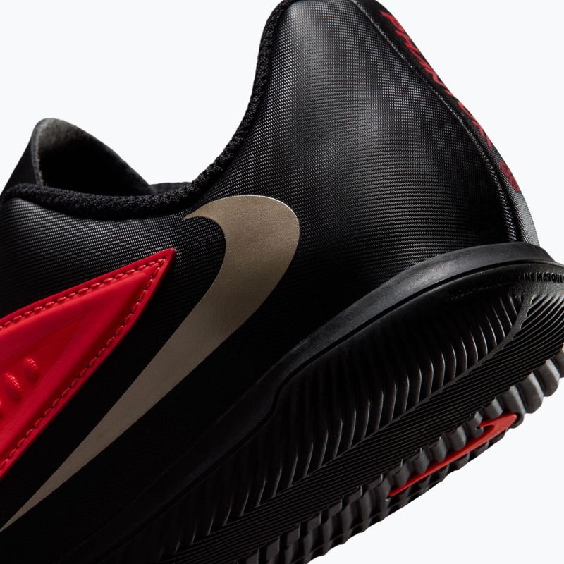 Încălțăminte de fotbal pentru copii Nike Jr. Phantom 6 Low Club Bright Crimson/Bright Crimson/Black 6