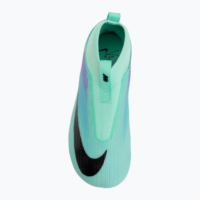 Încălțăminte de fotbal pentru copii Nike Jr. Mercurial Superfly 11 Academy "Sam Kerr" green glow/black 5