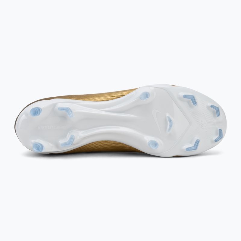 Încălțăminte de fotbal pentru bărbați Nike Mercurial Superfly 11 Academy "Kylian Mbappé" metallic gold/green glow 4