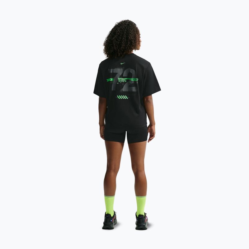 Tricou de alergare pentru femei Nike Swift Dri-Fit black/no color/illusion green 3