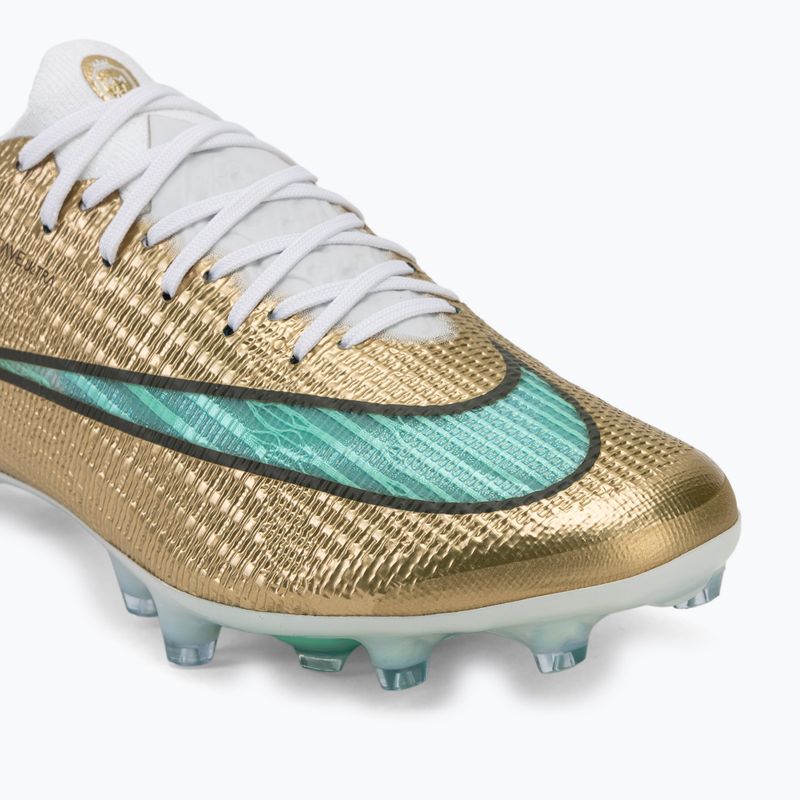 Încălțăminte de fotbal pentru bărbați Nike Mercurial Superfly 11 Elite "Kylian Mbappé" metallic gold/green glow 7