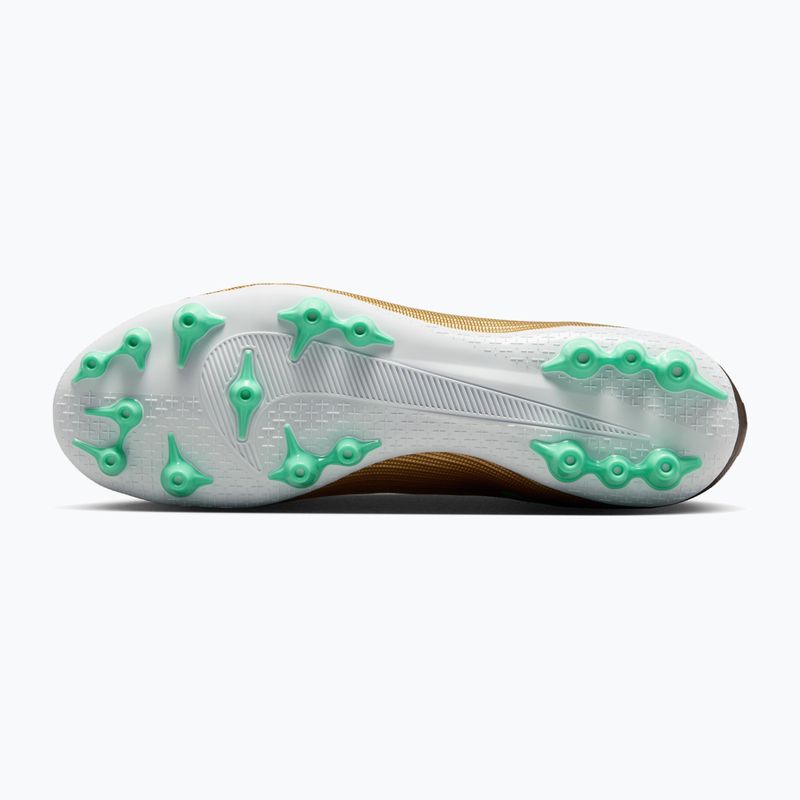 Încălțăminte de fotbal pentru bărbați Nike Mercurial Superfly 11 Academy "Kylian Mbappé" metallic gold/green glow 3