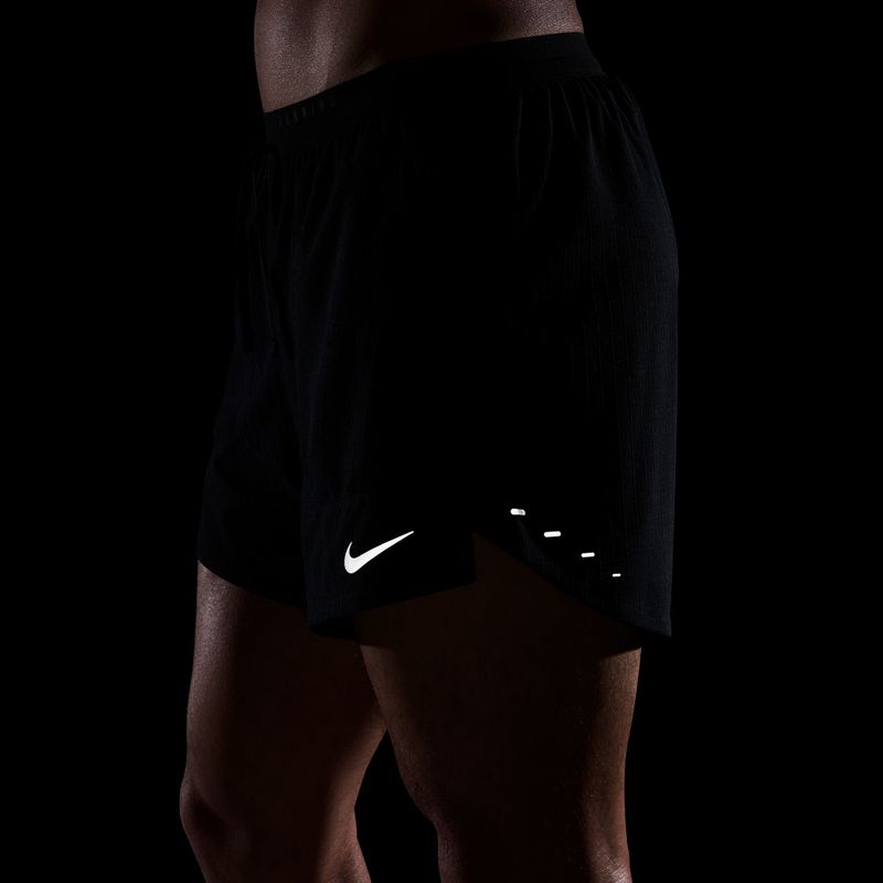 Pantaloni scurți de alergare pentru bărbați Nike Stride black 7