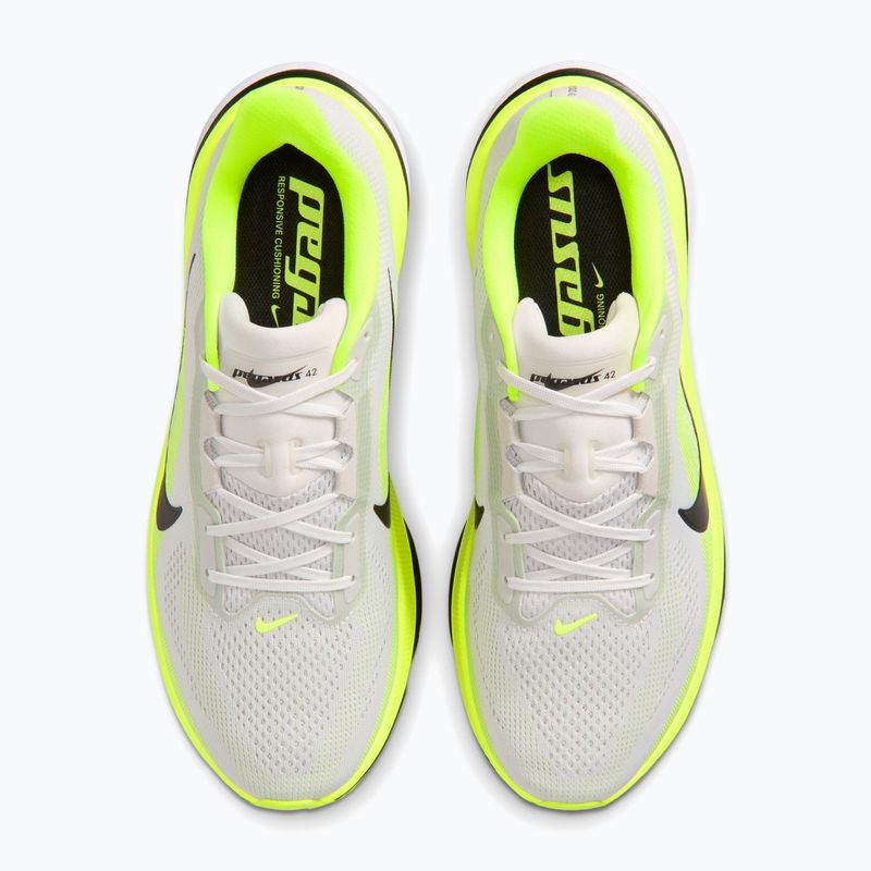 Încălțăminte de alergare pentru bărbați Nike Pegasus 42 photon dust/volt/white/black 5