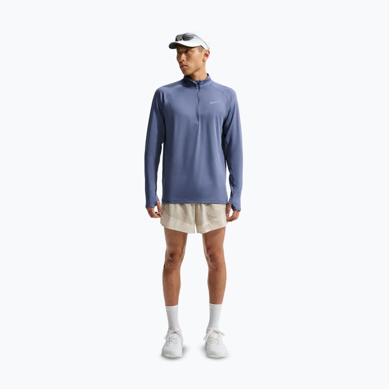 Bluză de alergare pentru bărbați Nike Stride 1/4 Zip Dri-Fit diffused blue 2