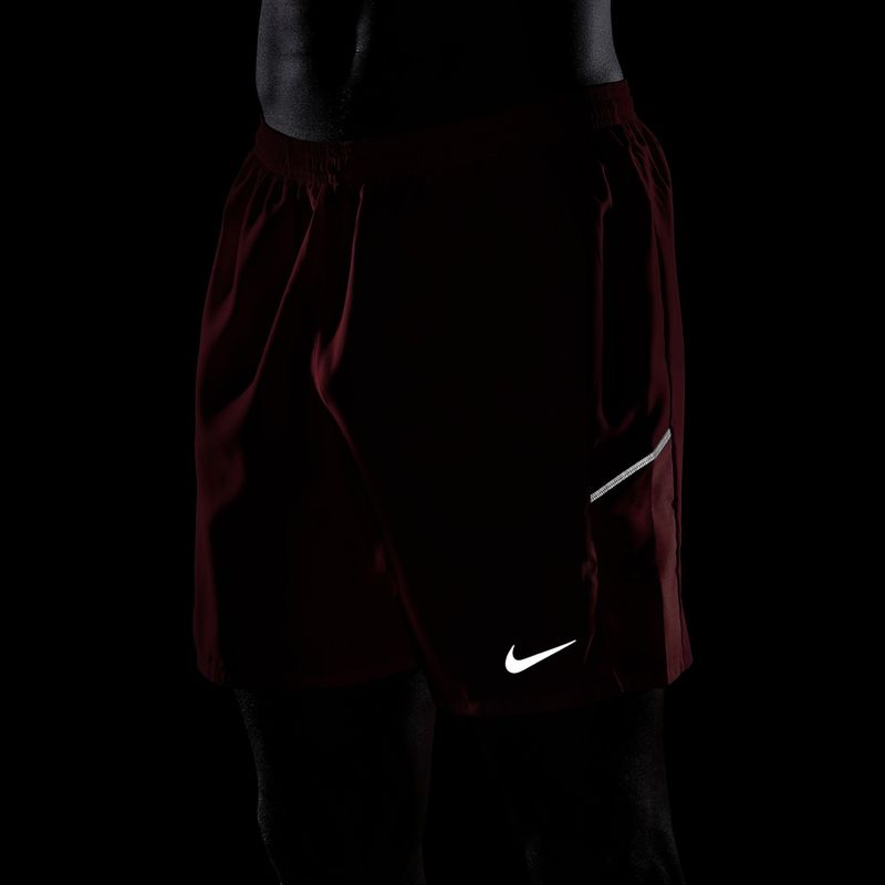 Pantaloni scurți de alergare pentru bărbați Nike Miler tough red/sport red 6