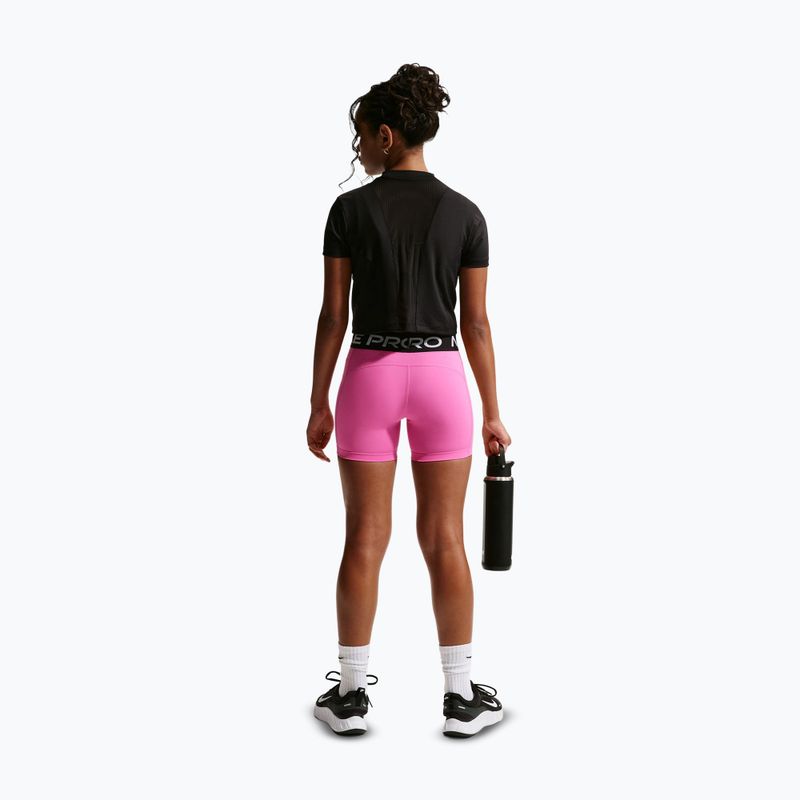 Pantaloni scurți pentru copii Nike Pro playful pink/white 3