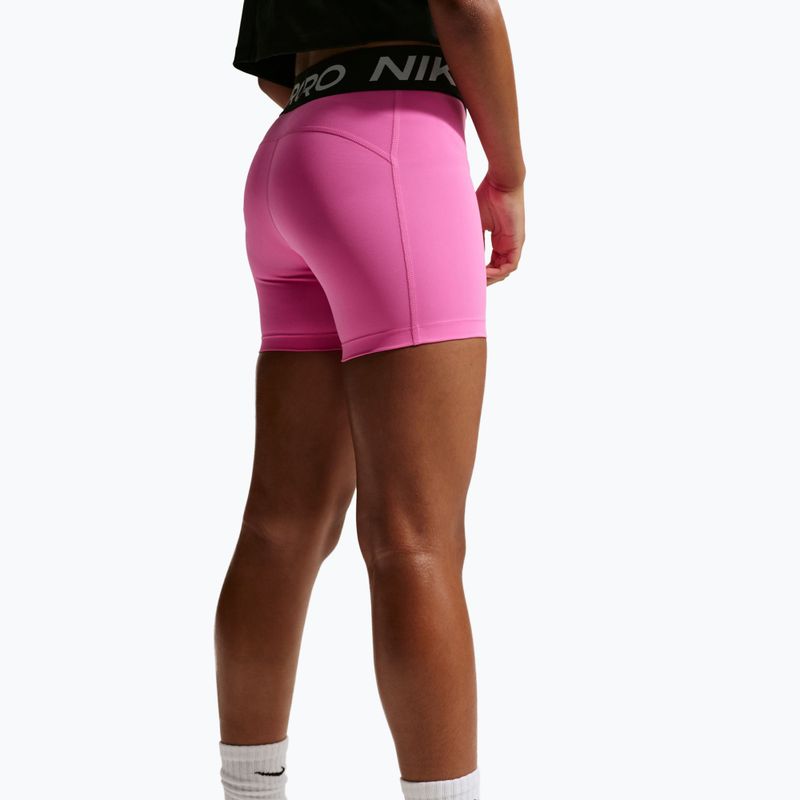 Pantaloni scurți pentru copii Nike Pro playful pink/white 6