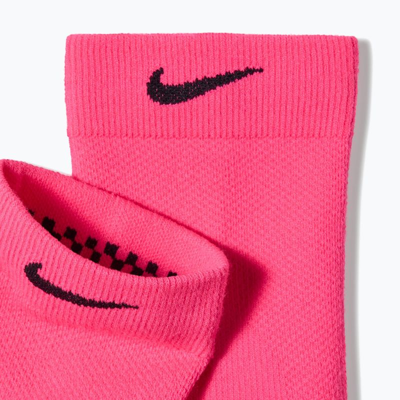 Șosete Nike Run Lightweight Micro Crew Hyper Pink/Black 2