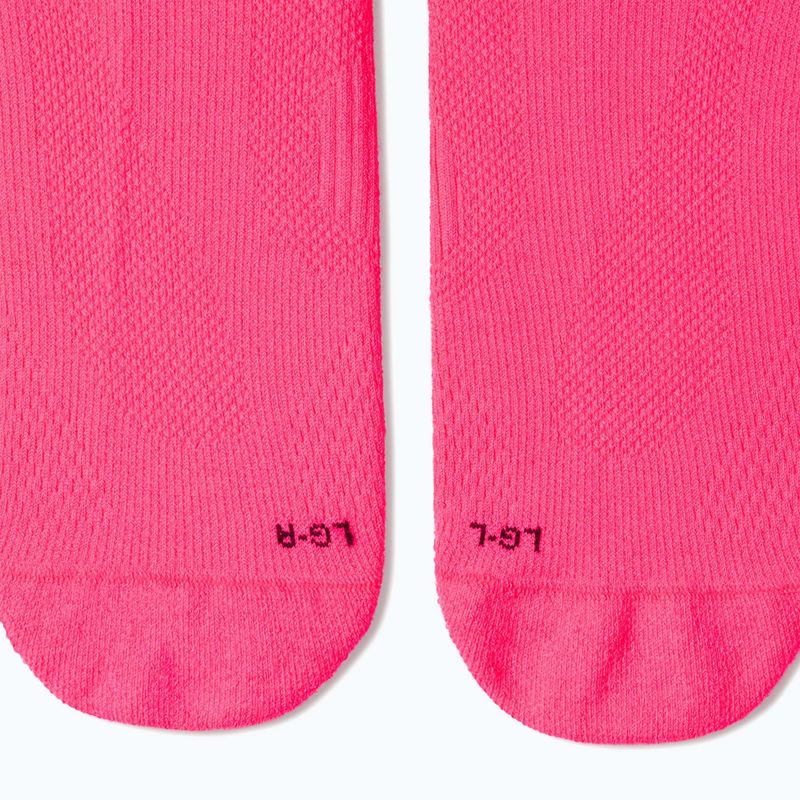 Șosete Nike Run Lightweight Micro Crew Hyper Pink/Black 3