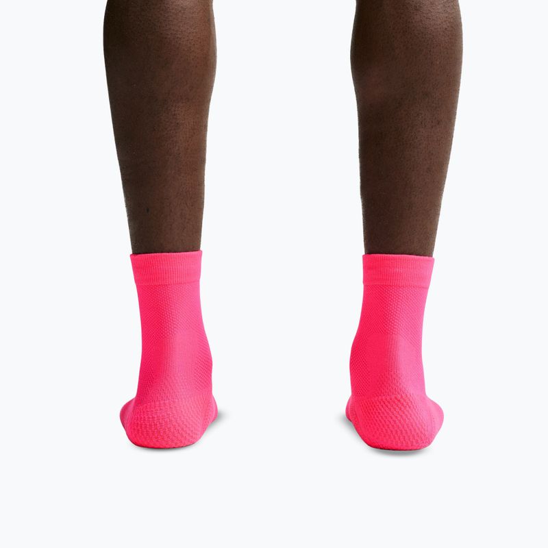 Șosete Nike Run Lightweight Micro Crew Hyper Pink/Black 5