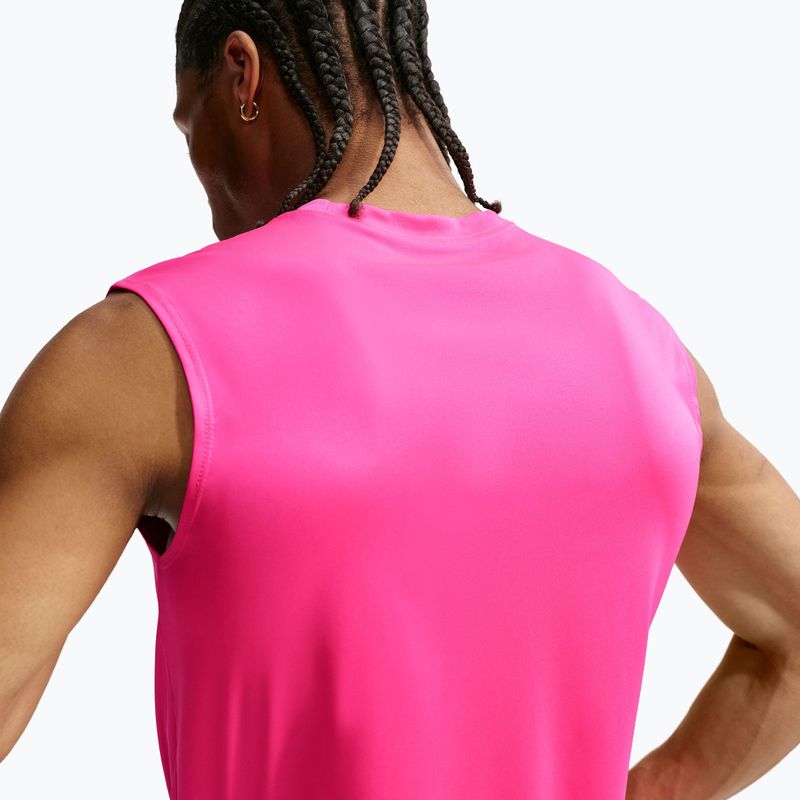 Tricou de antrenament bărbați Nike Dri-FIT Sleeveless Training Top hyper pink/black 4