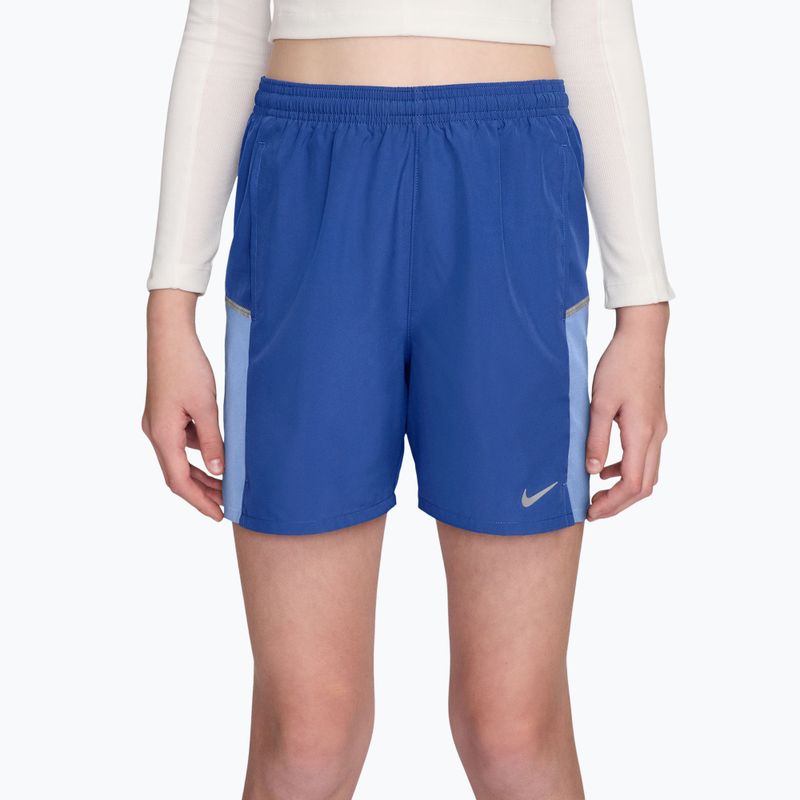 Pantaloni scurți pentru copii Nike Miler game royal/aluminum