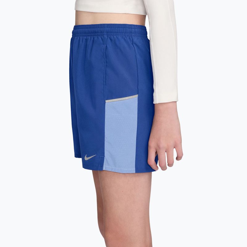 Pantaloni scurți pentru copii Nike Miler game royal/aluminum 3