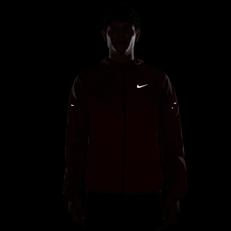 Geacă de alergare pentru bărbați Nike Stride mystic dates/tough red 4