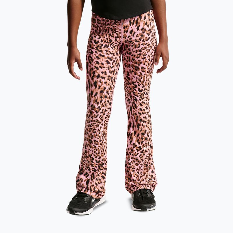 Pantaloni pentru copii Nike One pink rise/white