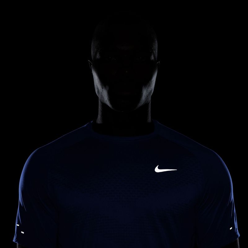 Tricou de alergare pentru bărbați Nike Stride hyper royal 4
