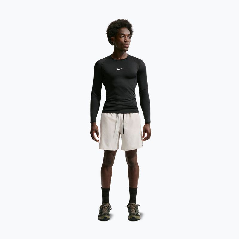 Pantaloni scurți de antrenament pentru bărbați Nike Unlimited light orewood brown/black/light orewood brown 7