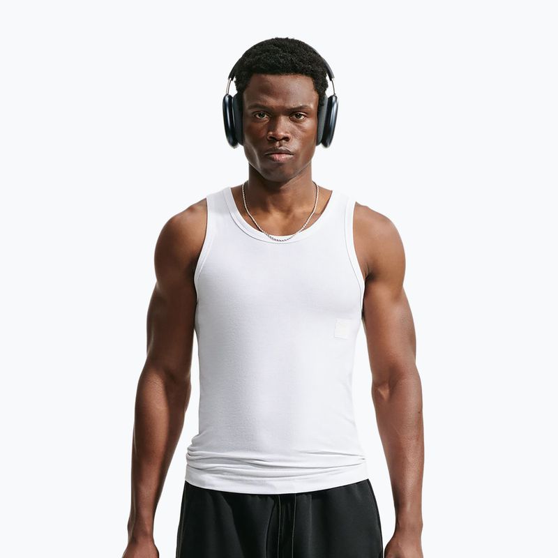 Tricou de antrenament bărbați Nike N.A.C. white/white