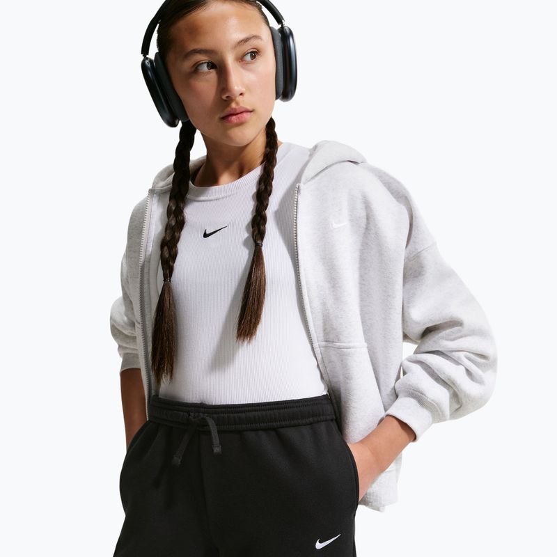 Pantaloni pentru copii Nike Sportswear Studio black/white 5