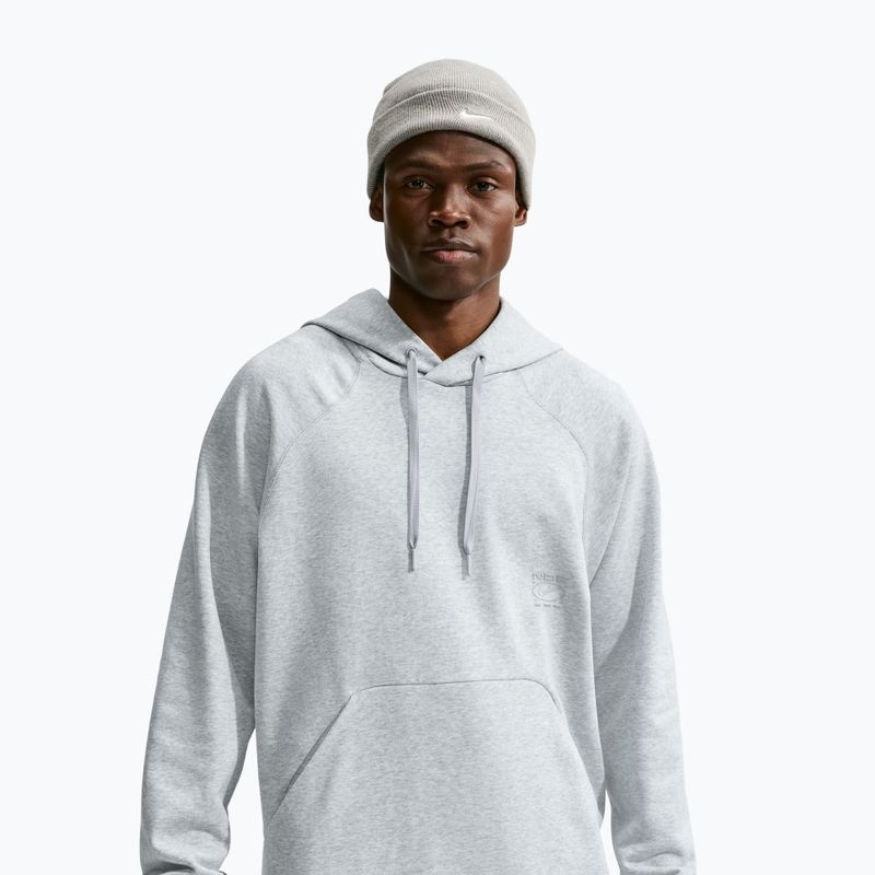 Bluză de antrenament pentru bărbați Nike N.A.C. light smoke grey/htr/light smoke grey 4