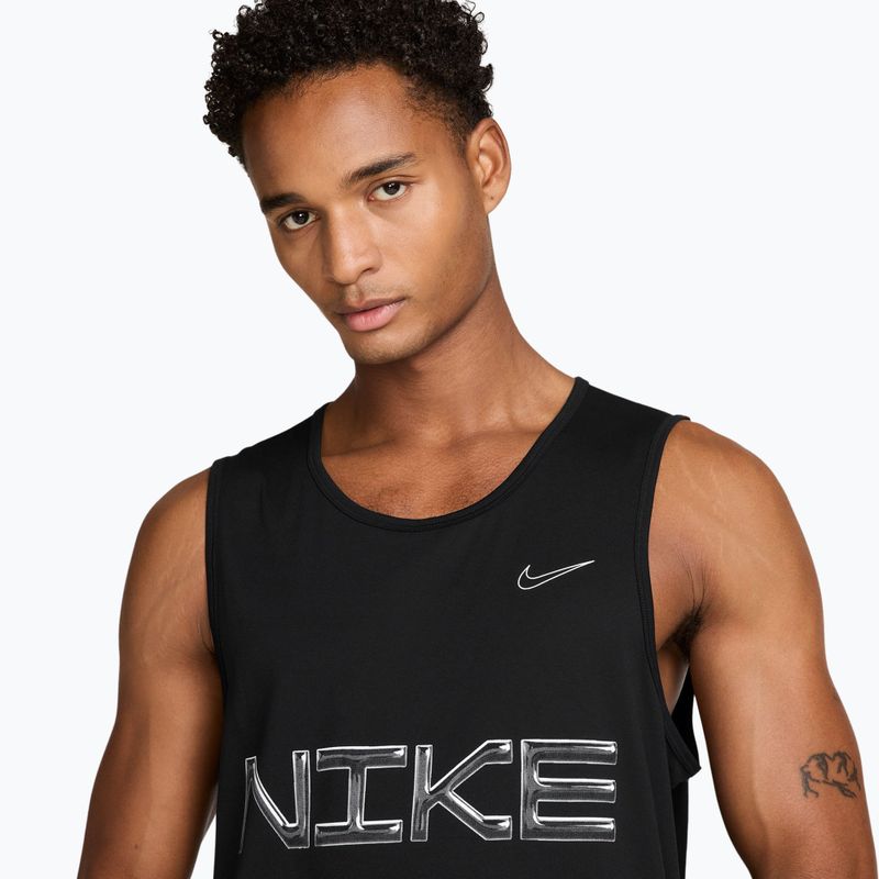 Tricou de antrenament bărbați Nike Hyverse black/white 3