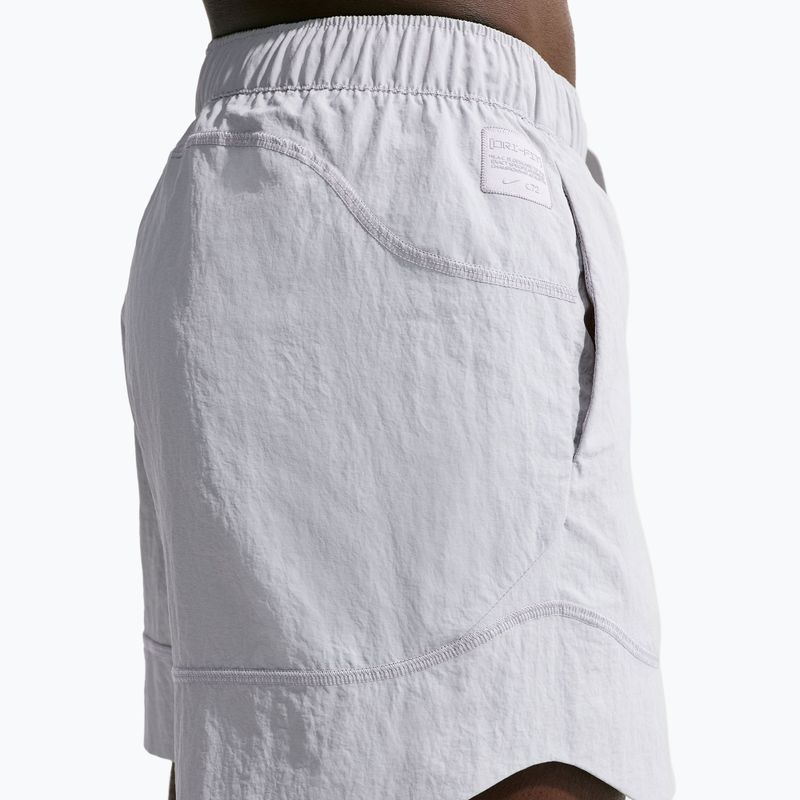 Pantaloni scurți de antrenament pentru bărbați Nike N.A.C. light smoke grey/light smoke grey 4