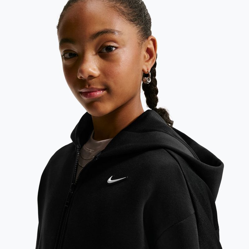 Bluză pentru copii Nike Sportswear black/white 4