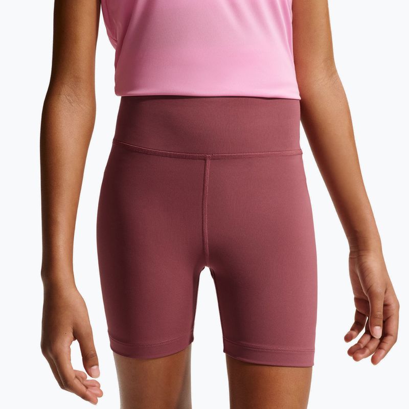 Pantaloni scurți pentru copii Nike One pink smoke/white