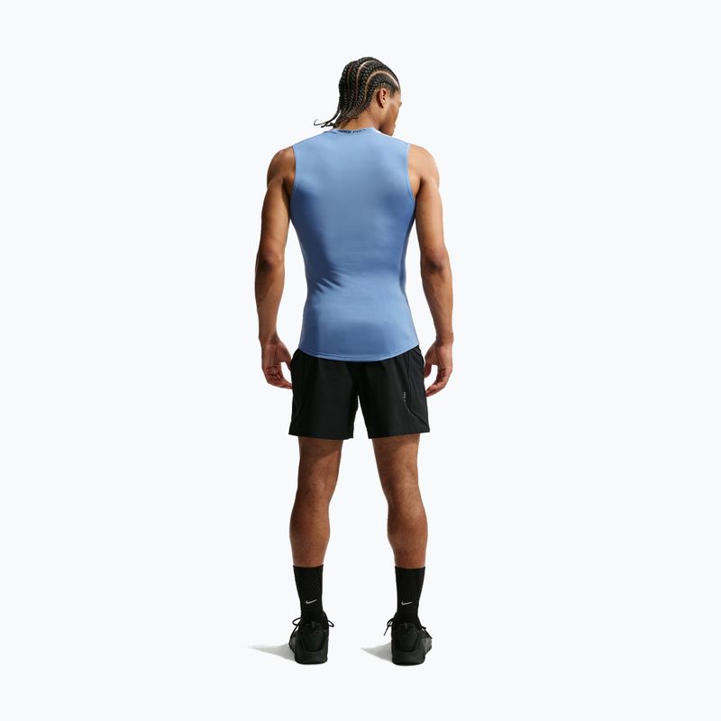 Tricou de antrenament bărbați Nike Pro indigo storm/black 2