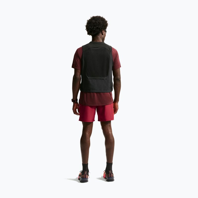 Pantaloni scurți de alergare pentru bărbați Nike Miler tough red/sport red 3