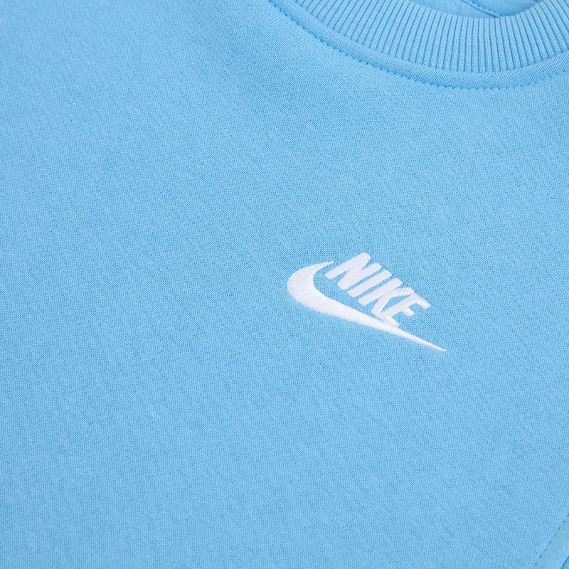 Bluză pentru copii Nike Sportswear Club Fleece football blue/white 3