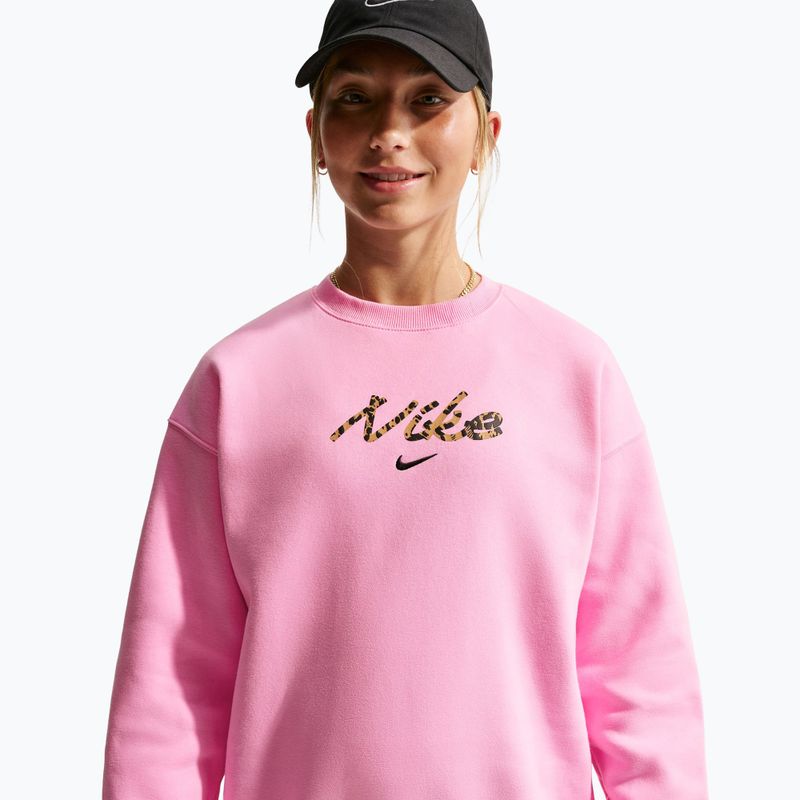 Bluză pentru copii Nike Sportswear Studio pink rise 4