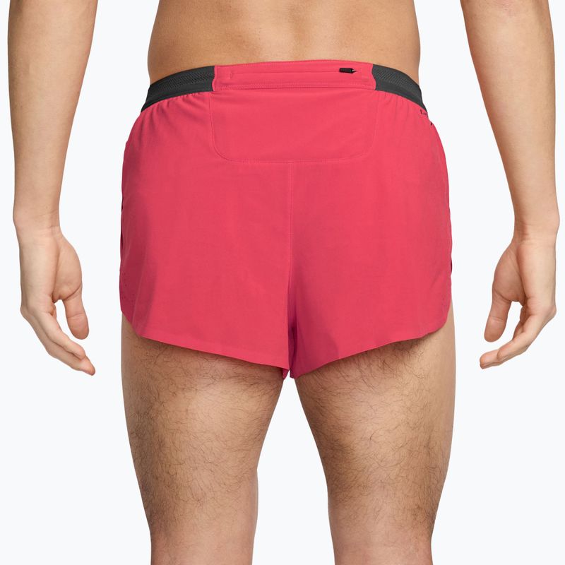 Pantaloni scurți de alergare pentru bărbați Nike AeroSwift fusion red/black 2