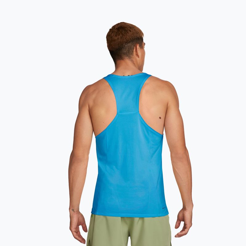 Tricou de alergare pentru bărbați Nike Fast Dri-Fit light current blue 2