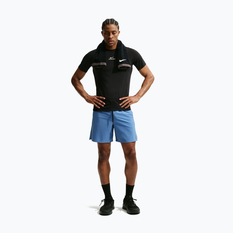 Pantaloni scurți de antrenament pentru bărbați Nike Unlimited indigo storm/black/indigo storm 2