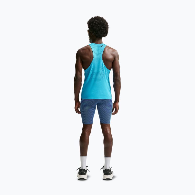 Pantaloni scurți de alergare pentru bărbați Nike AeroSwift baltic blue/black/old royal/black 3