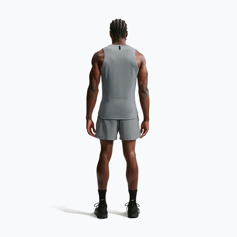 Tricou de antrenament bărbați Nike Pro smoke grey/black 2