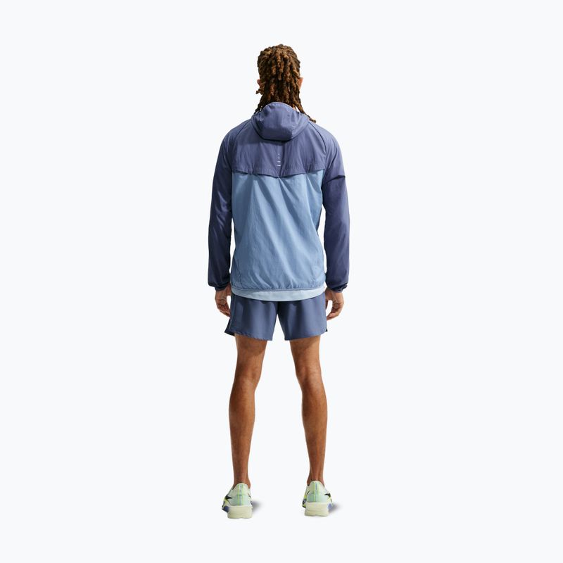 Pantaloni scurți de alergare pentru bărbați Nike Stride Dri-Fit Brief-Lined 7" diffused blue 3