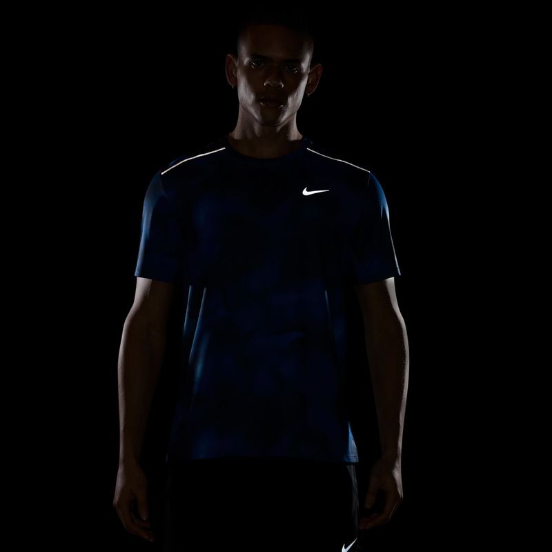 Tricou de alergare pentru bărbați Nike Miler midnight navy 4