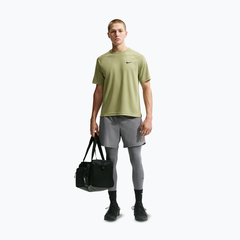 Tricou de antrenament bărbați Nike Flex dusty olive/black 2